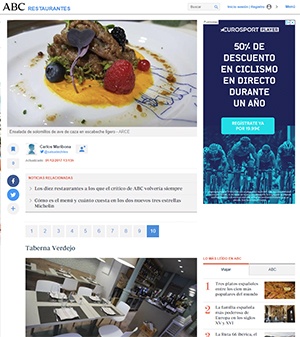 Diez excelentes restaurantes de Madrid donde comer caza