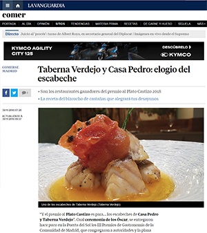 Taberna Verdejo y Casa Pedro: elogio del escabeche